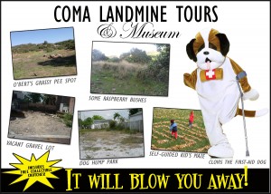 11 COMA LANDMINE TOURS AD