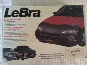 Who uses a car bra except for an idiot? 