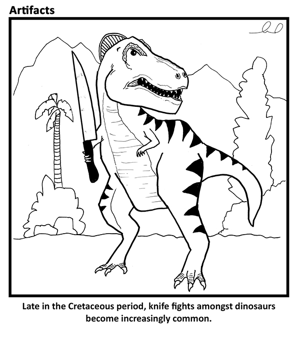 Coma Dinosaur 04 26 16